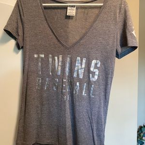Twins V-Neck T-shirt